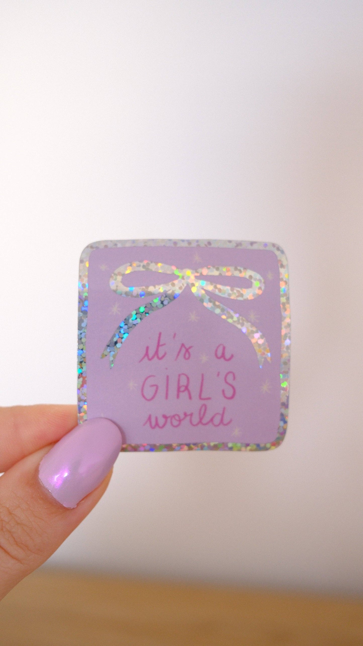 COMING SOON: Nany Craft Shop - Girl's World Sticker
