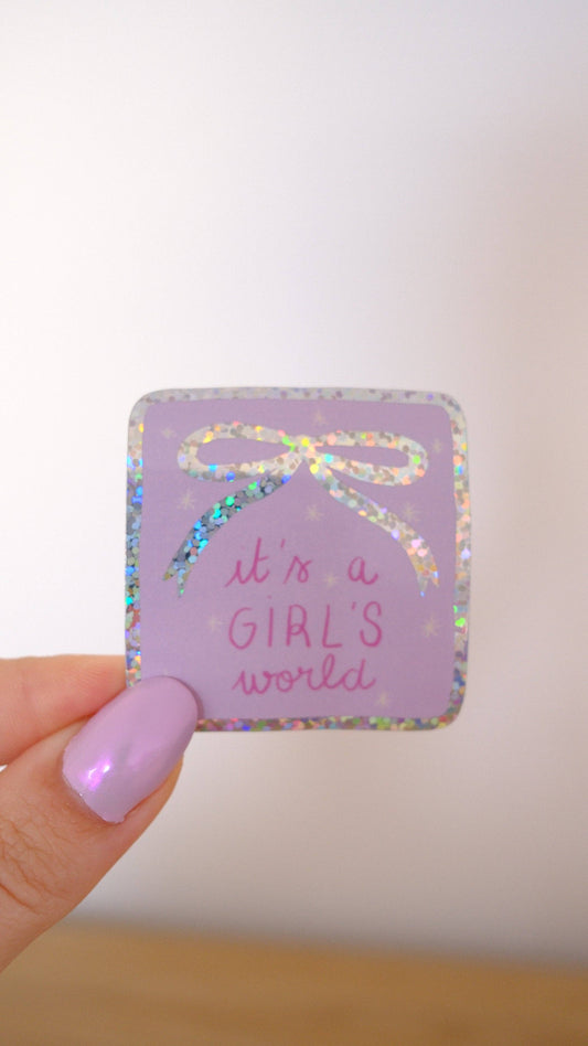 Nany Craft Shop - Girl's World Sticker