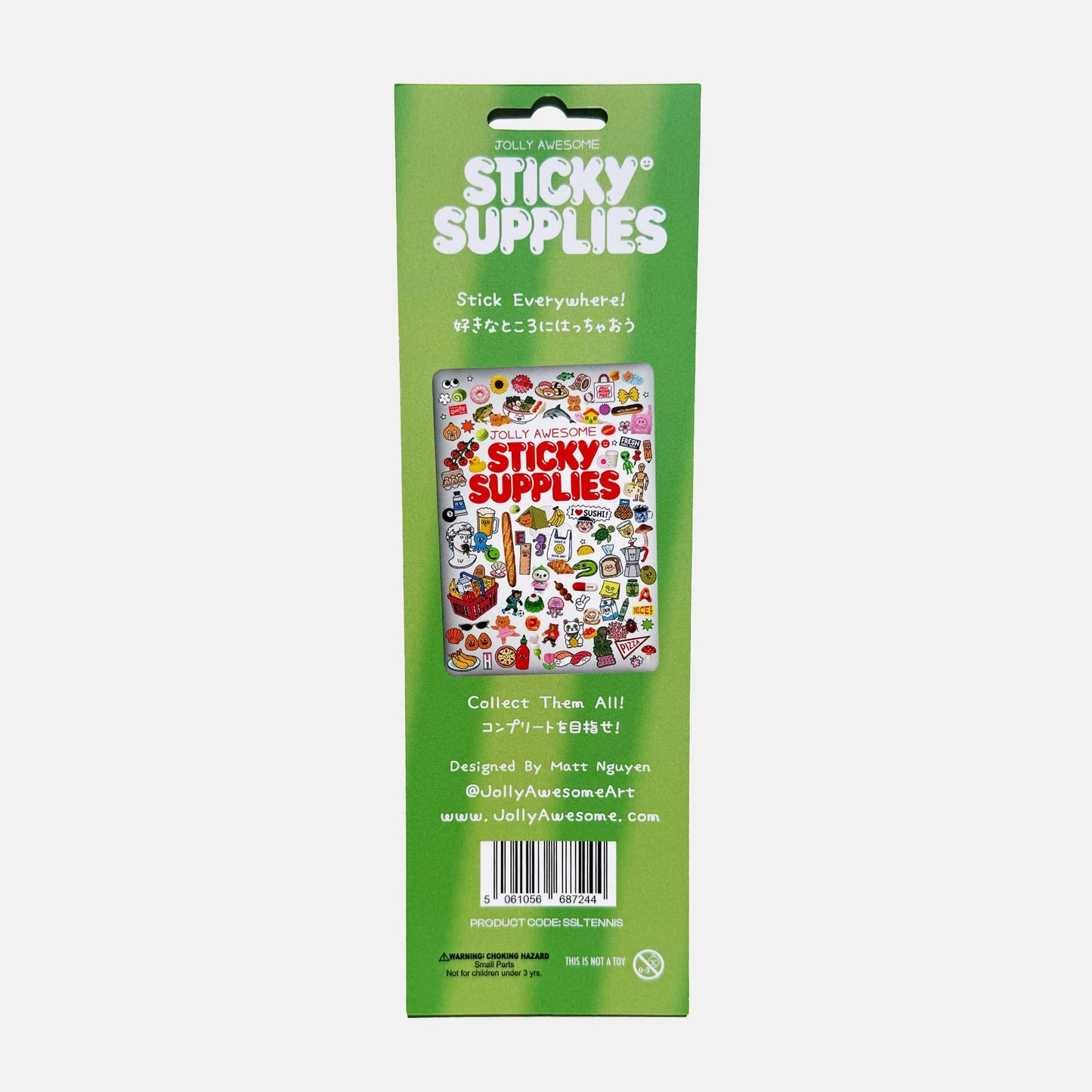 COMING SOON: Jolly Awesome - Tennis Cats Sticker Sheet