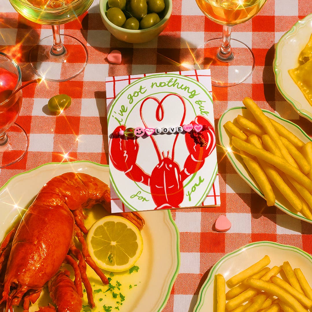COMING SOON: Jolly Awesome - Lobster Friendship Bracelet Card