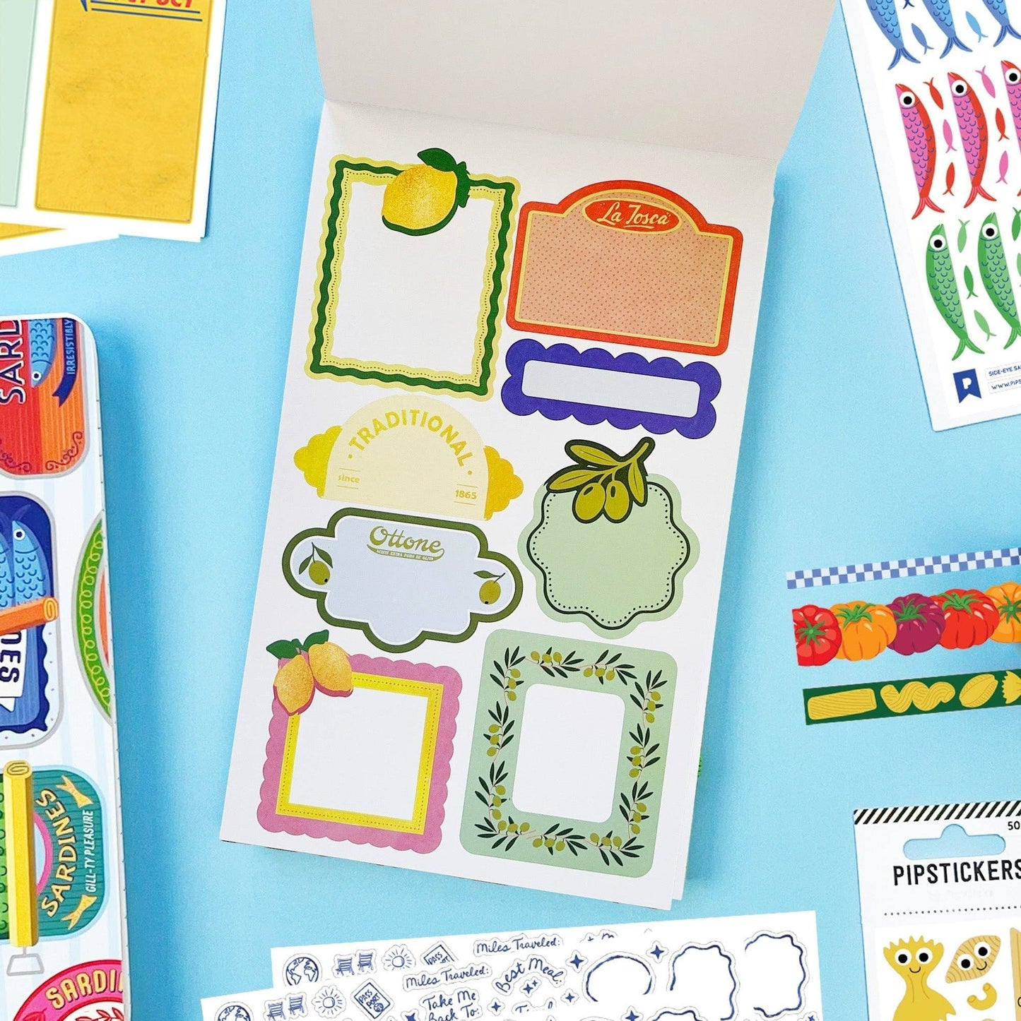 COMING SOON: Pipsticks - La Dolce Vita Junk Journal Sticker Book Volume 5