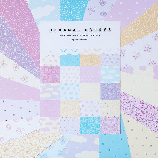 Tillie Rose Studio - Journal Papers Pack: Mystical Edition: A5