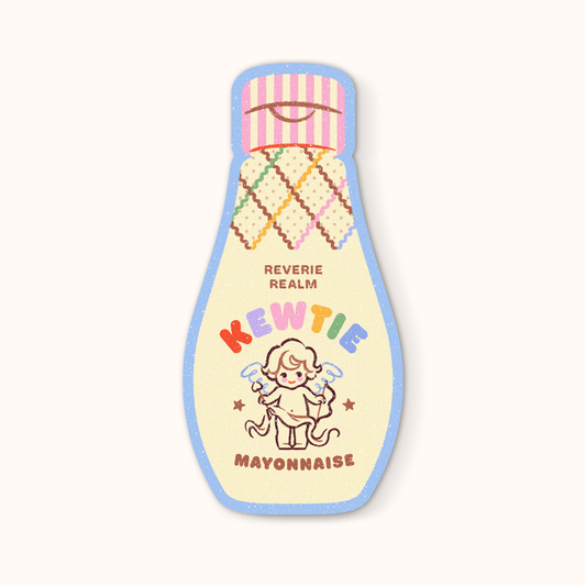 Coming Soon: Reverie Realm - Kewtie (Cutie) Mayo | Vinyl Waterproof Sticker