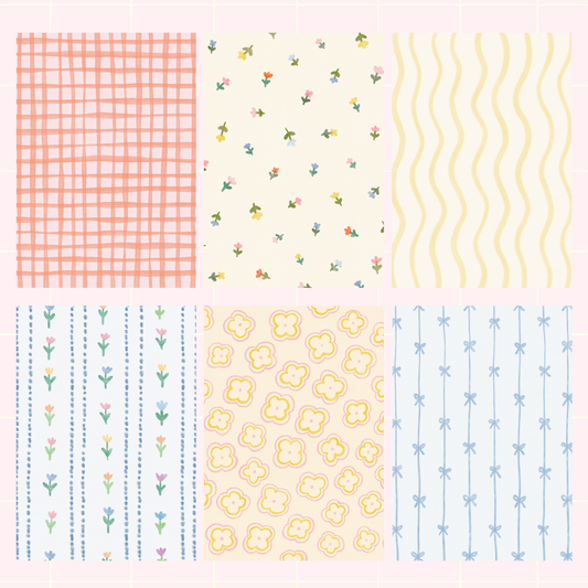 Whimsy Spring Scrapbook Paper Pack