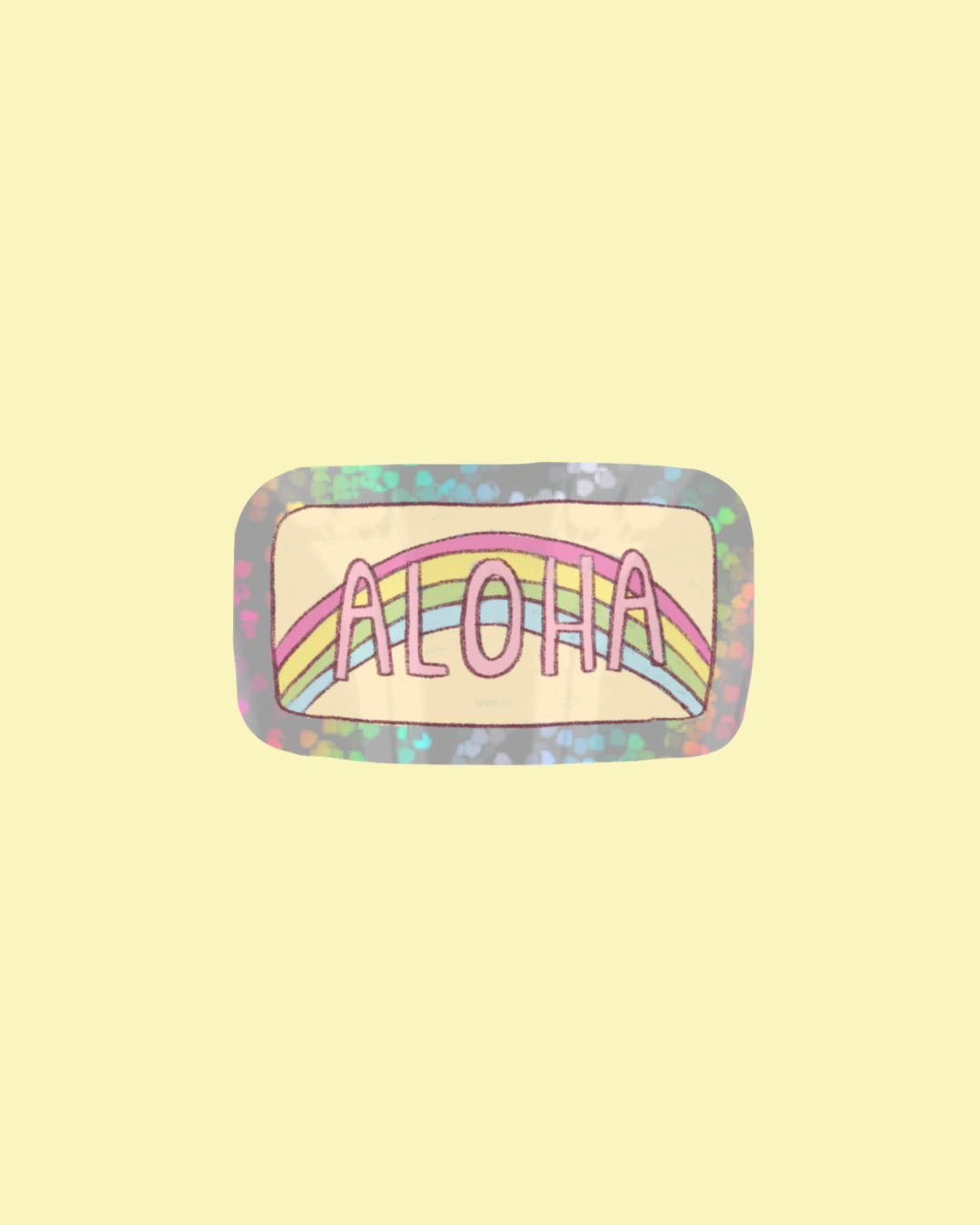 COMING SOON: Nany Craft Shop Sticker - Aloha