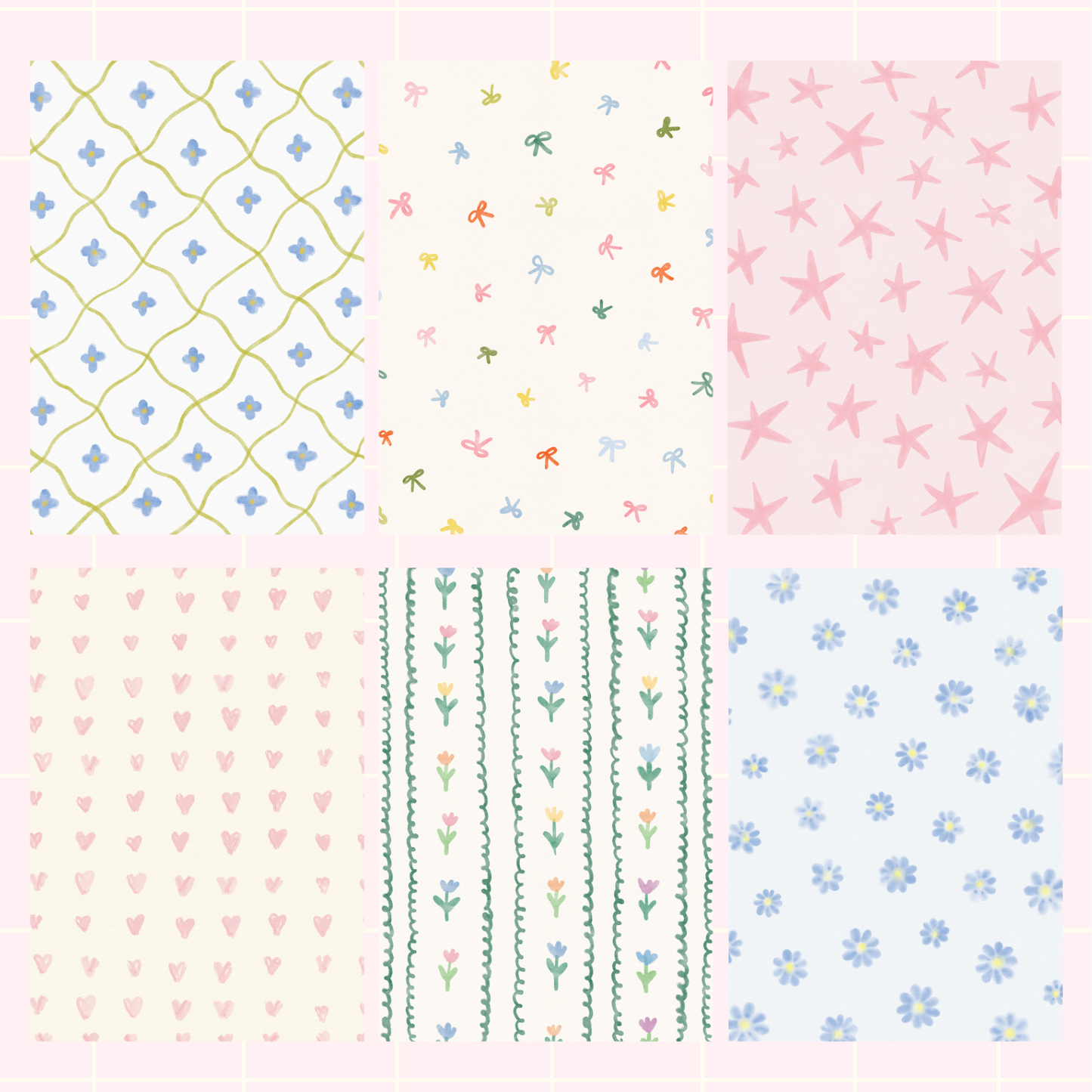 Whimsy Spring Scrapbook Paper Pack