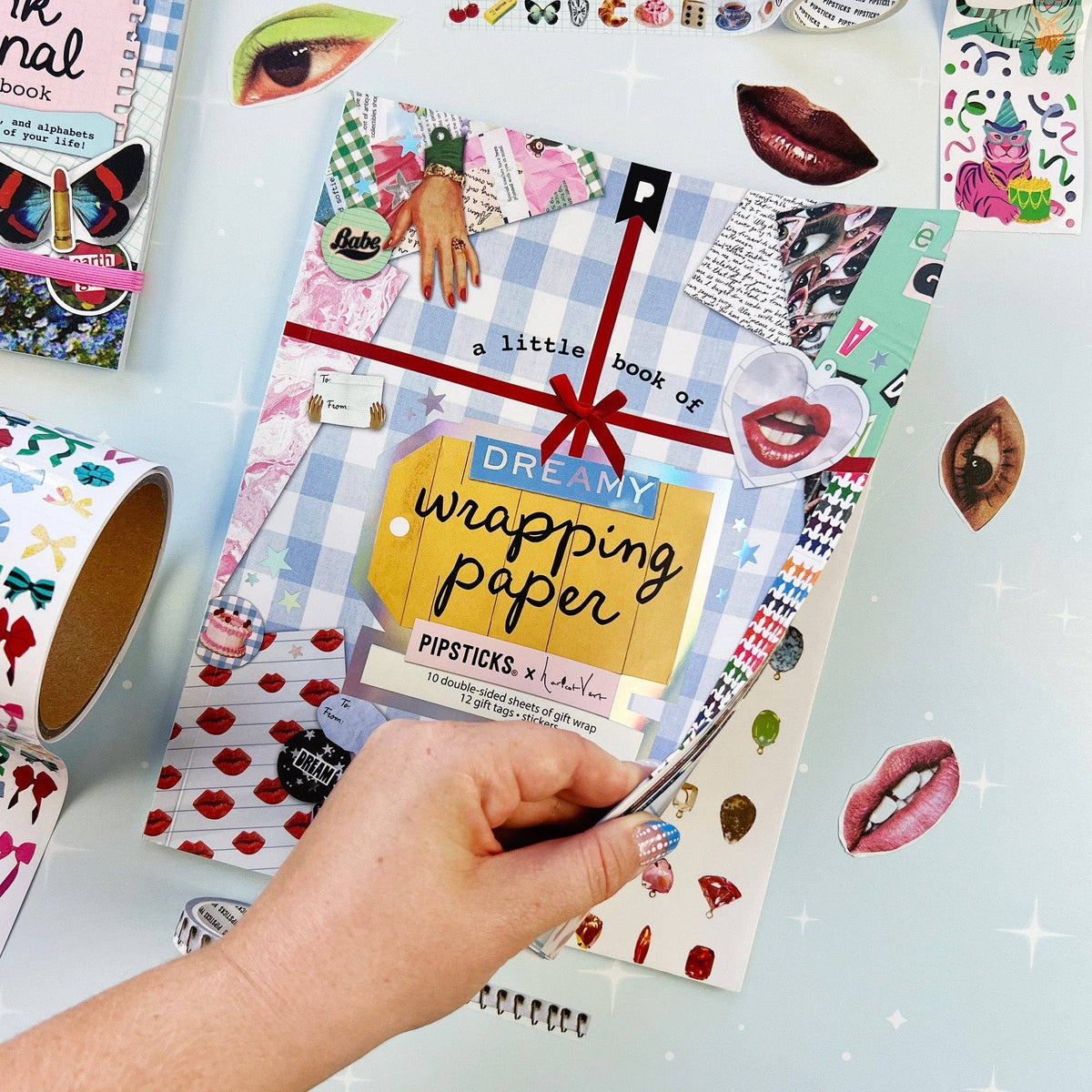 Coming Soon: Pipsticks - Haricot Vert Dreamy Wrapping Paper Book
