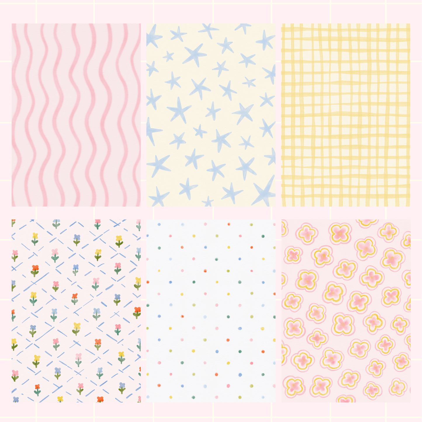 Whimsy Spring Scrapbook Paper Pack