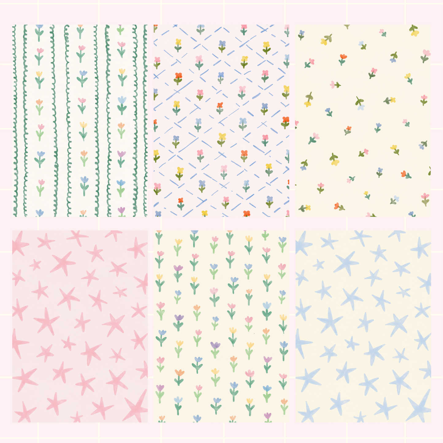 Whimsy Spring Scrapbook Paper Pack
