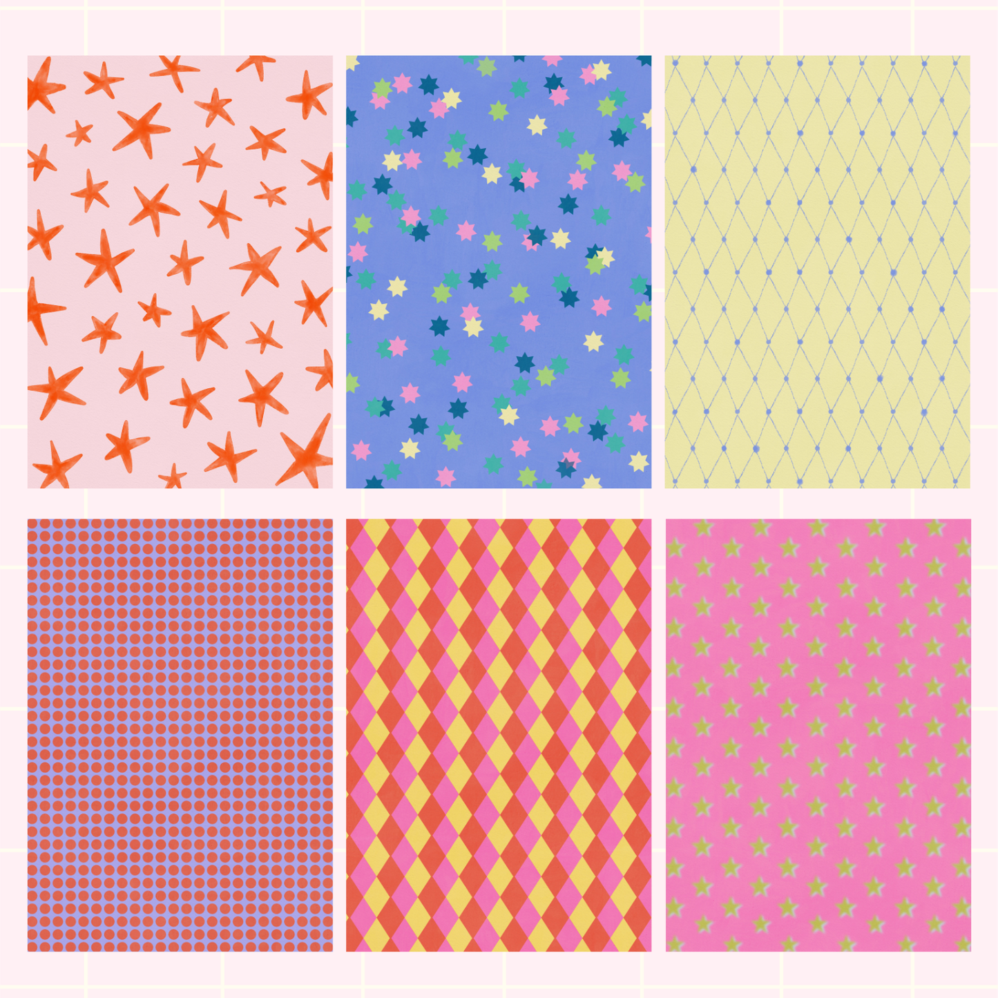 Funky Patterns Scrapbook Paper Pack