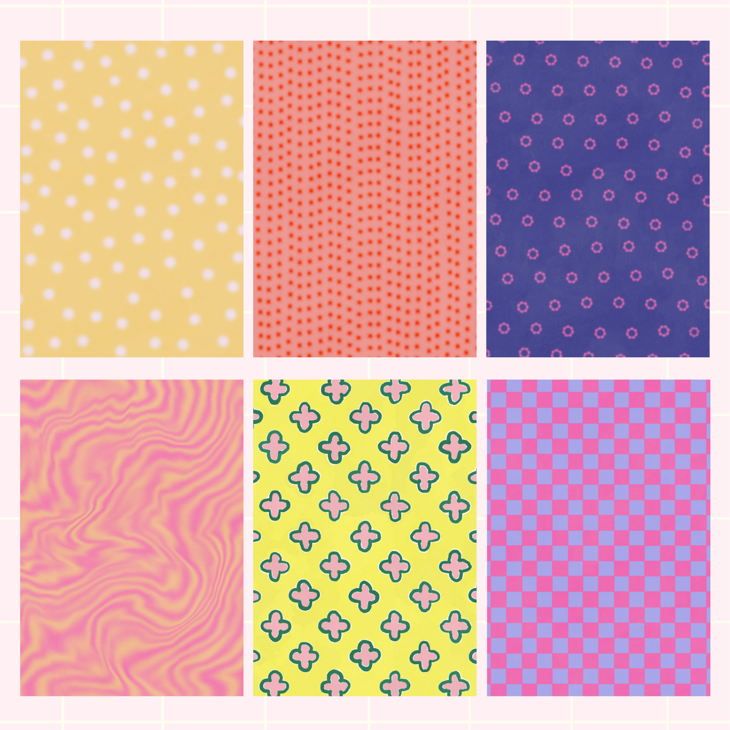 Funky Patterns Scrapbook Paper Pack
