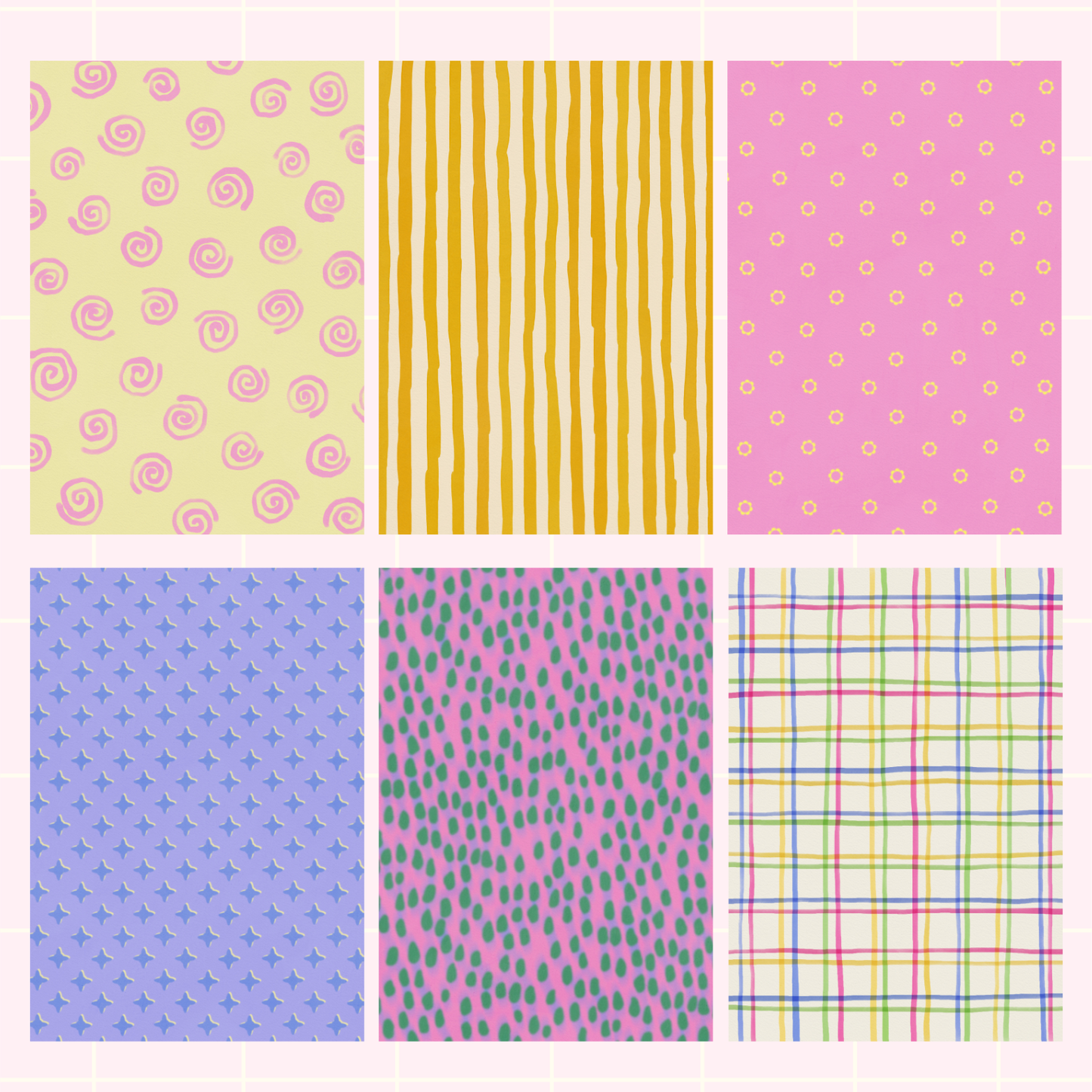 Funky Patterns Scrapbook Paper Pack