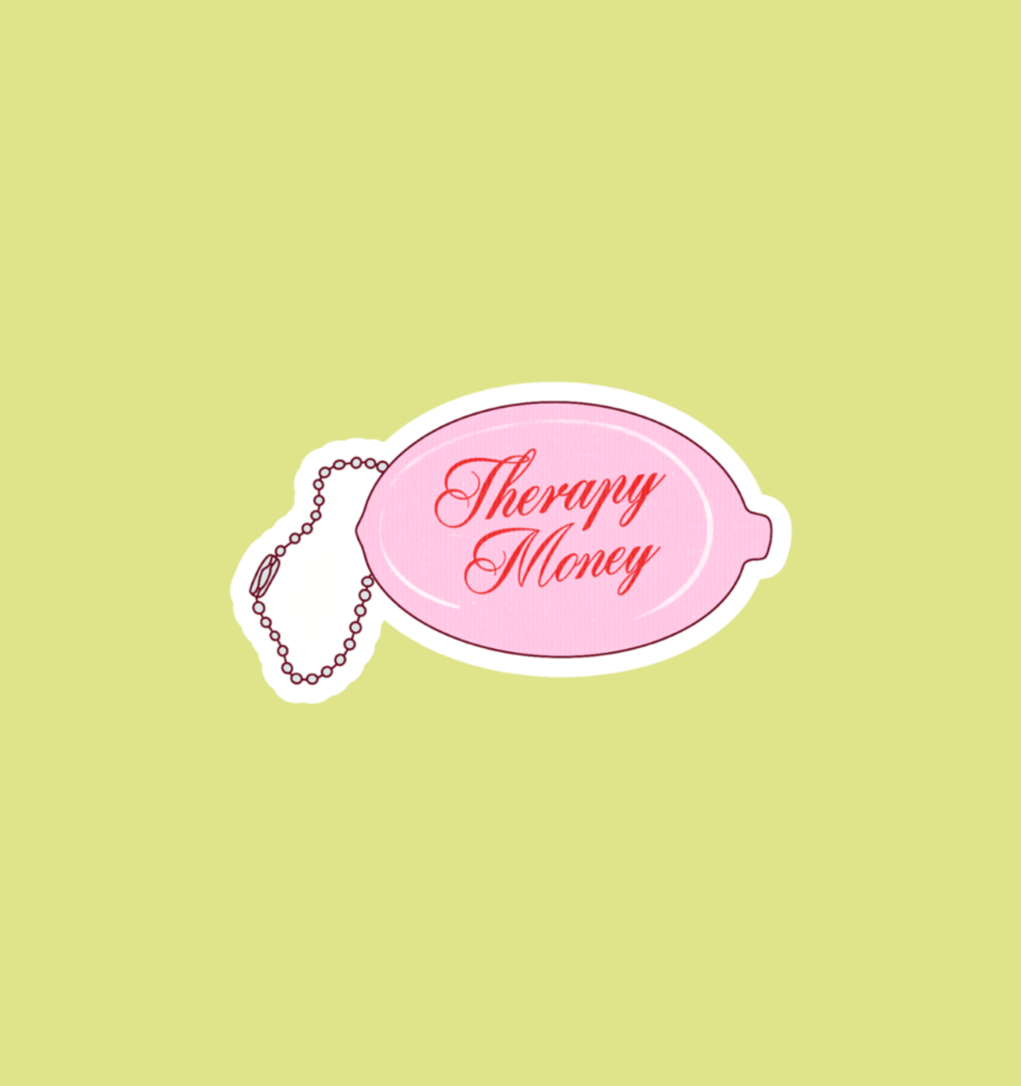 COMING SOON: Studio Magari - Holographic Therapy Money Sticker
