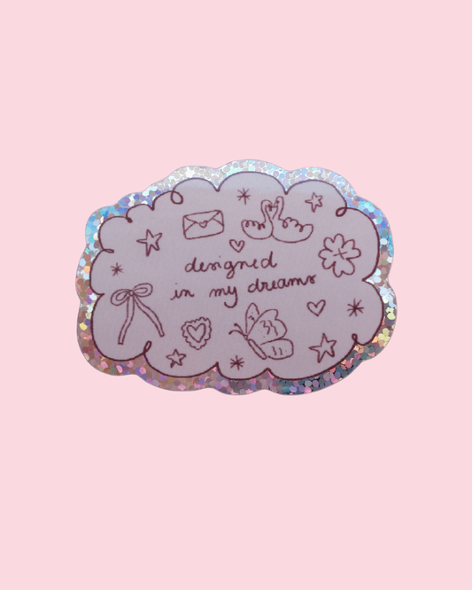 Nany Craft Shop - Designed in my Dreams Sticker