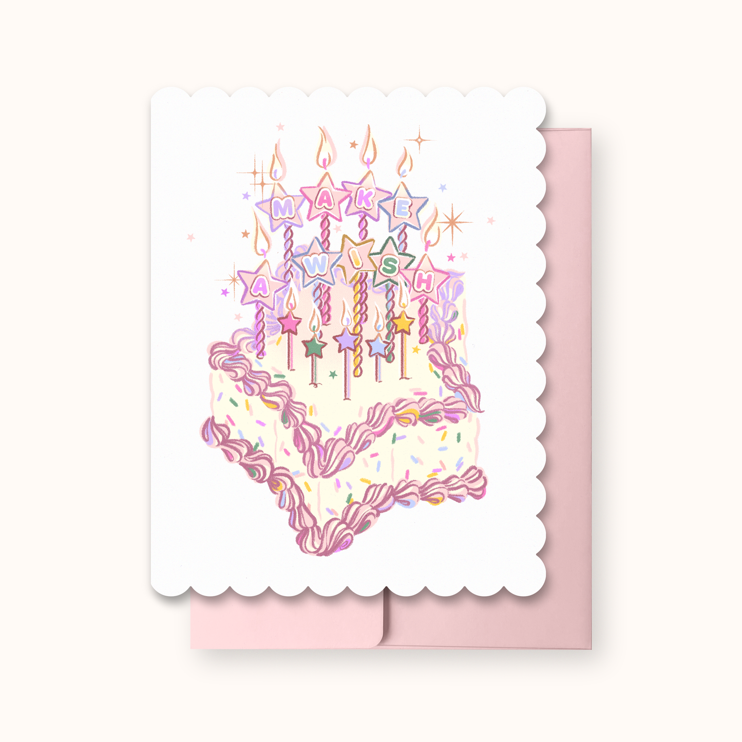 Coming Soon: Reverie Realm - Make a Wish | Handmade Greeting Card