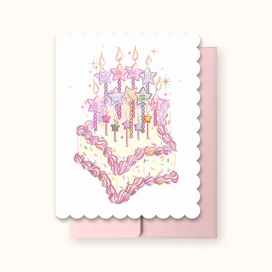 Coming Soon: Reverie Realm - Make a Wish | Handmade Greeting Card