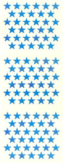 Sticker Fun Aurora Blue Star Stickers