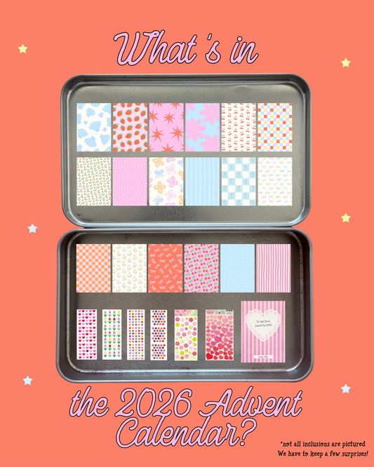 Register Your Interest: 2026 Journal Advent Calendar ($310+ value)