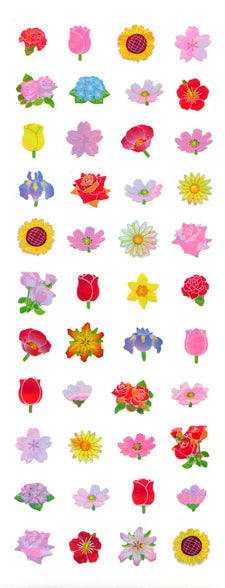 Sticker Fun Aurora Flower Stickers