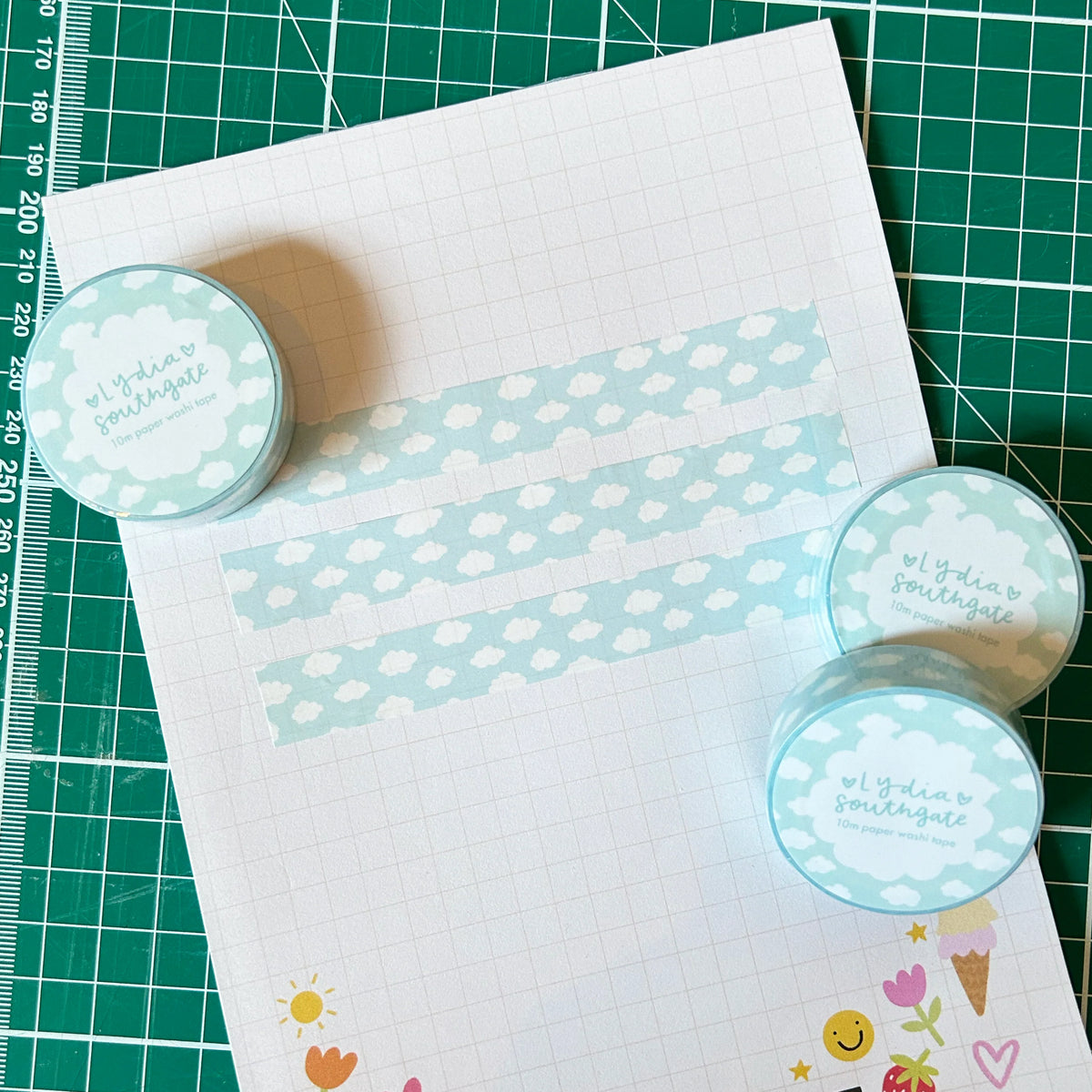 Coming Soon: Lydia Southgate - Clouds Washi Tape