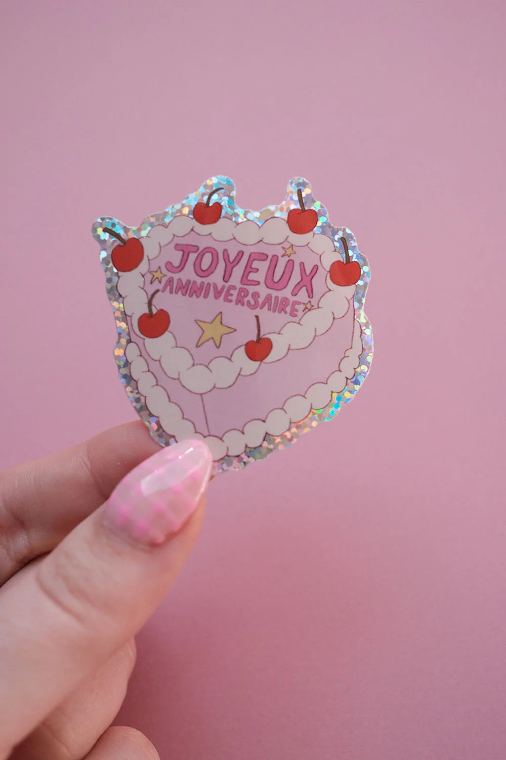 COMING SOON: Nany Craft Shop - Happy Birthday Cake Sticker