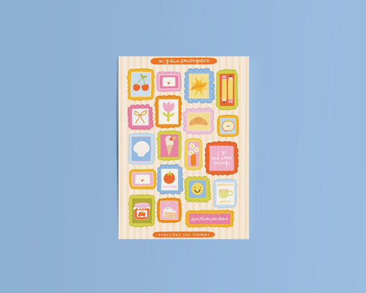 Lydia Southgate - Everyday Joys Stamps Sticker Sheet