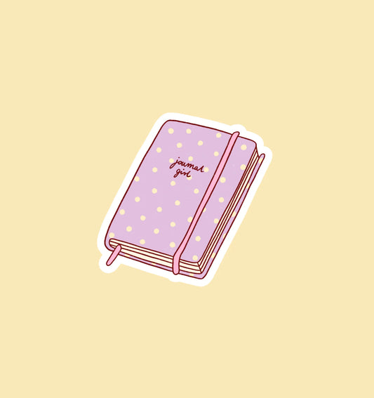 Studio Magari - Holographic Journal Girl Sticker