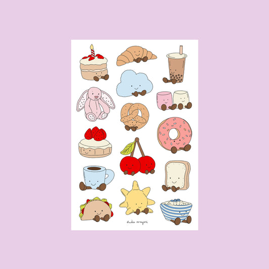 Studio Magari - Jellycat Sticker Sheet