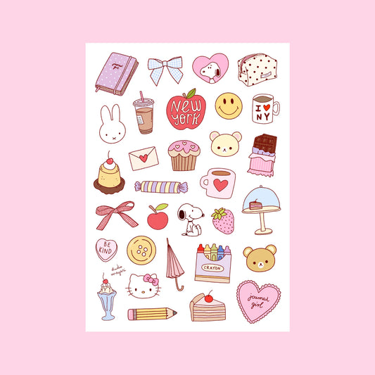 Studio Magari - Girl's Best Friends Sticker Sheet