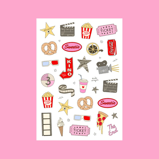 Studio Magari - Cinema Sticker Sheet