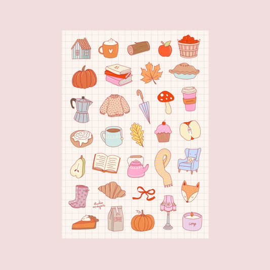 Studio Magari - Autumn Sticker Sheet