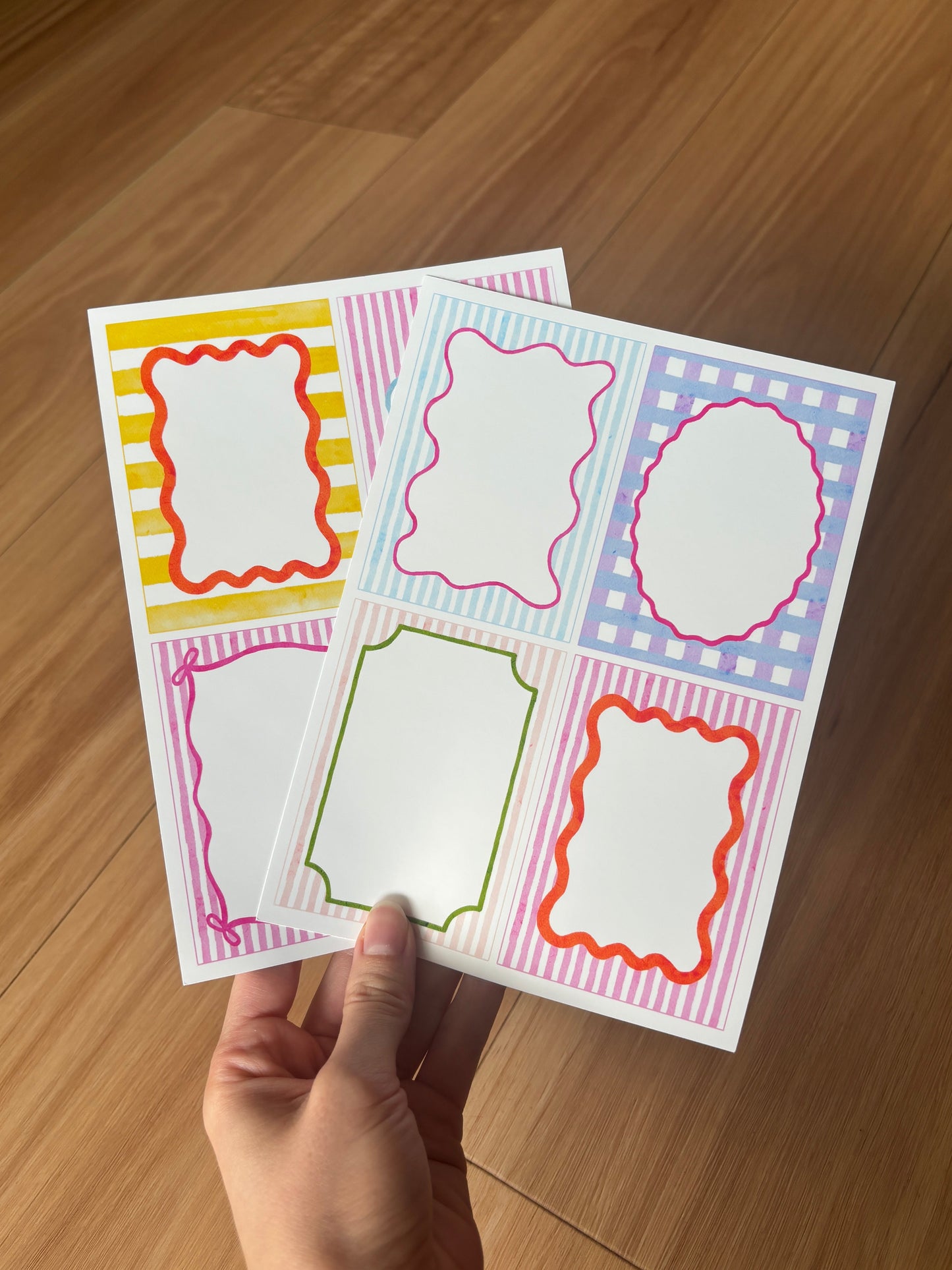Frame Sticker Sheet Set
