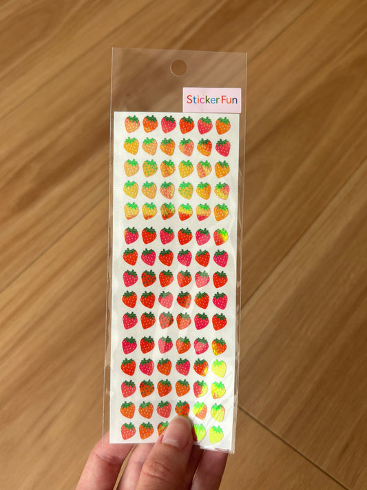 Sticker Fun Aurora Strawberries