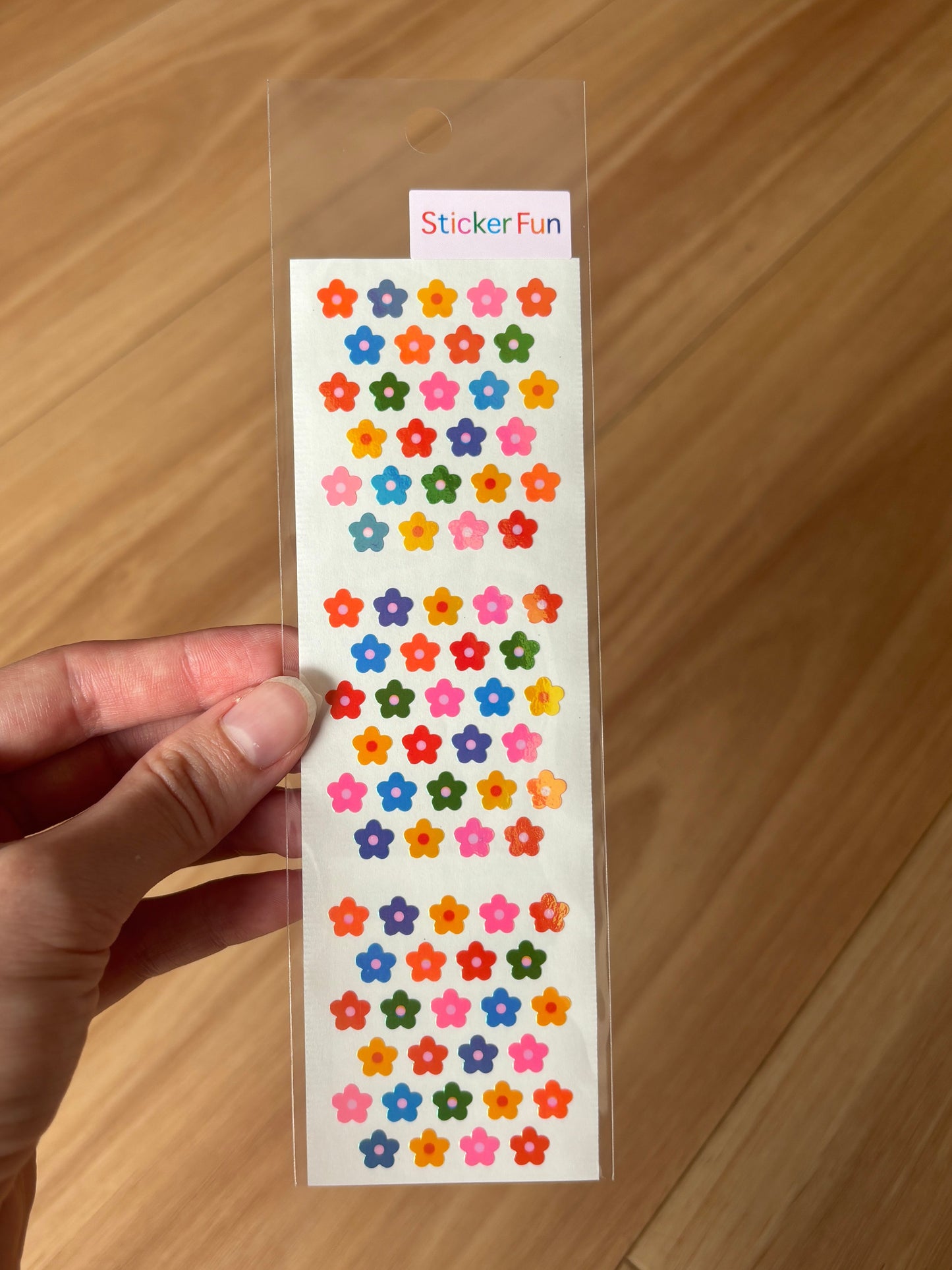 Sticker Fun Aurora Flowers