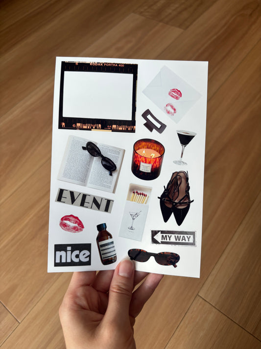 It Girl Sticker Sheet