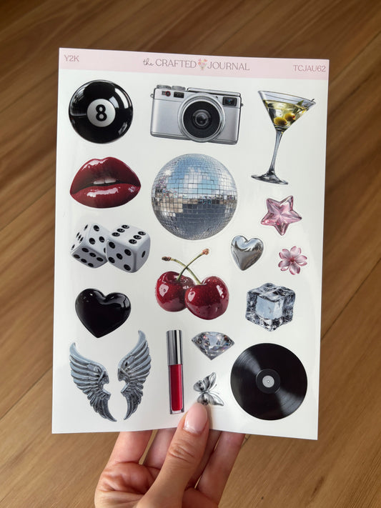 Y2K Sticker Sheet