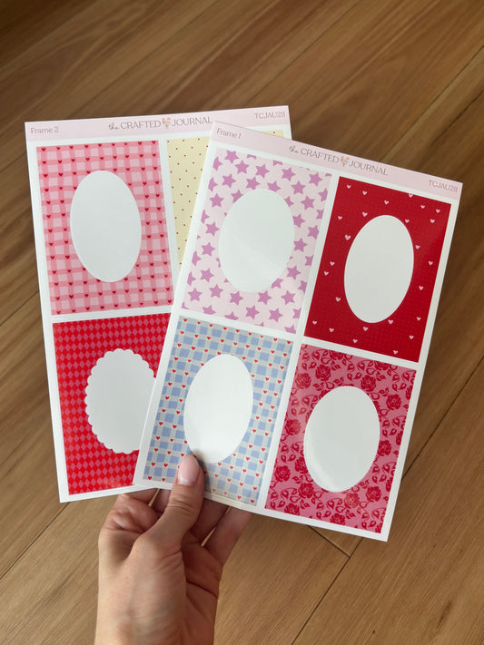 Frame Sticker Sheet Set