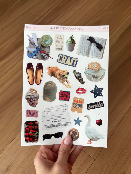 Saturday Morning Market Sticker Sheet