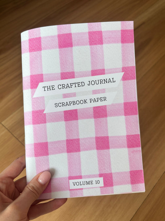 Scrapbook Paper Book - Volume 10