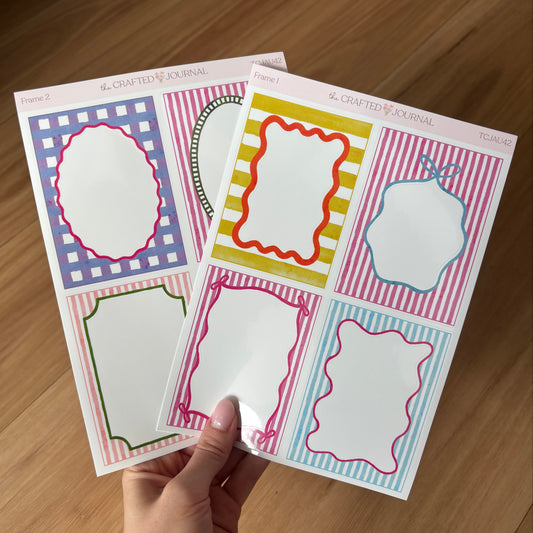 Frame Sticker Sheet Set
