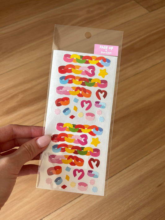 Sticker Fun Paper Chain Stickers
