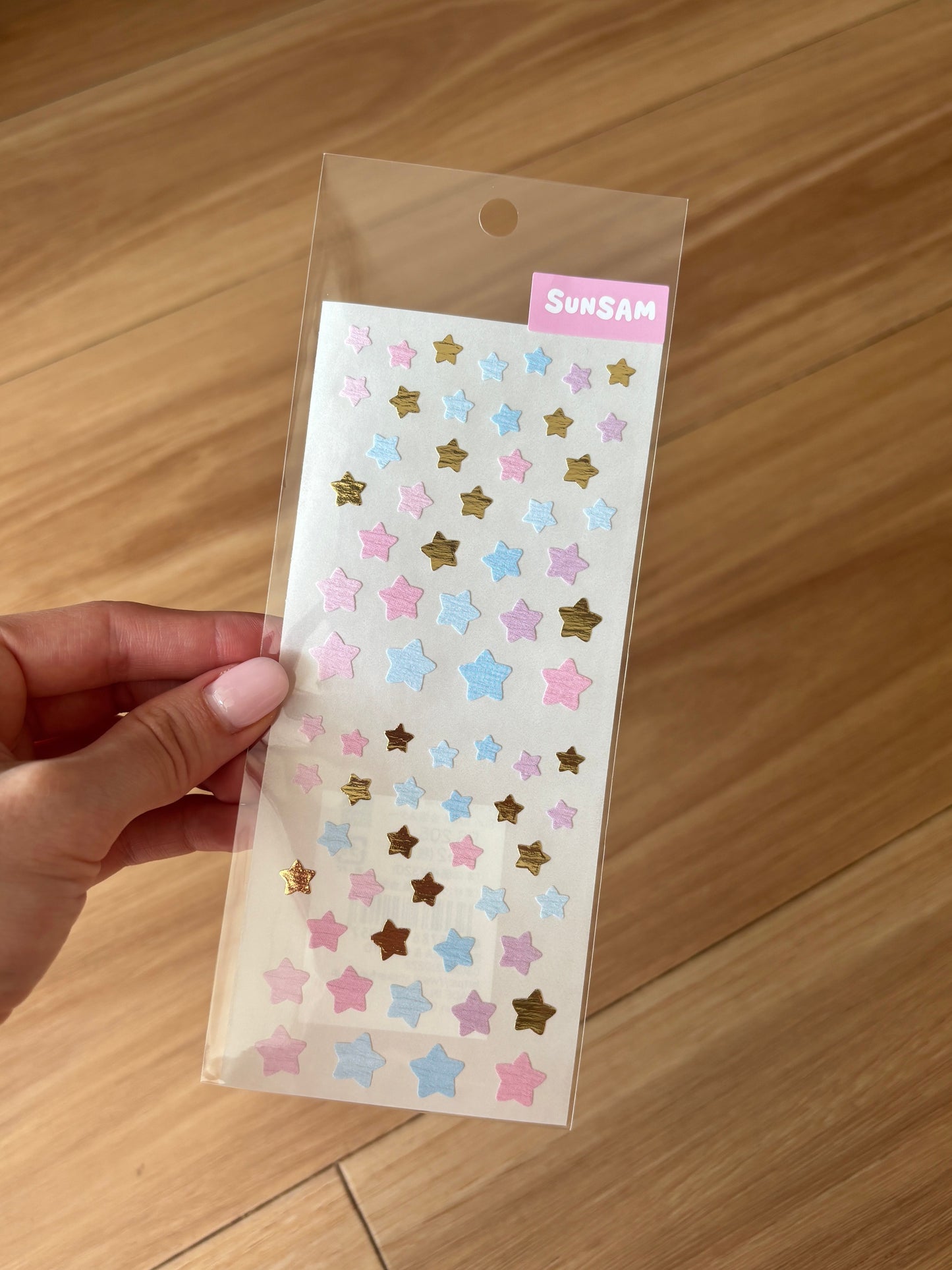 Sticker Fun Paper Star Stickers