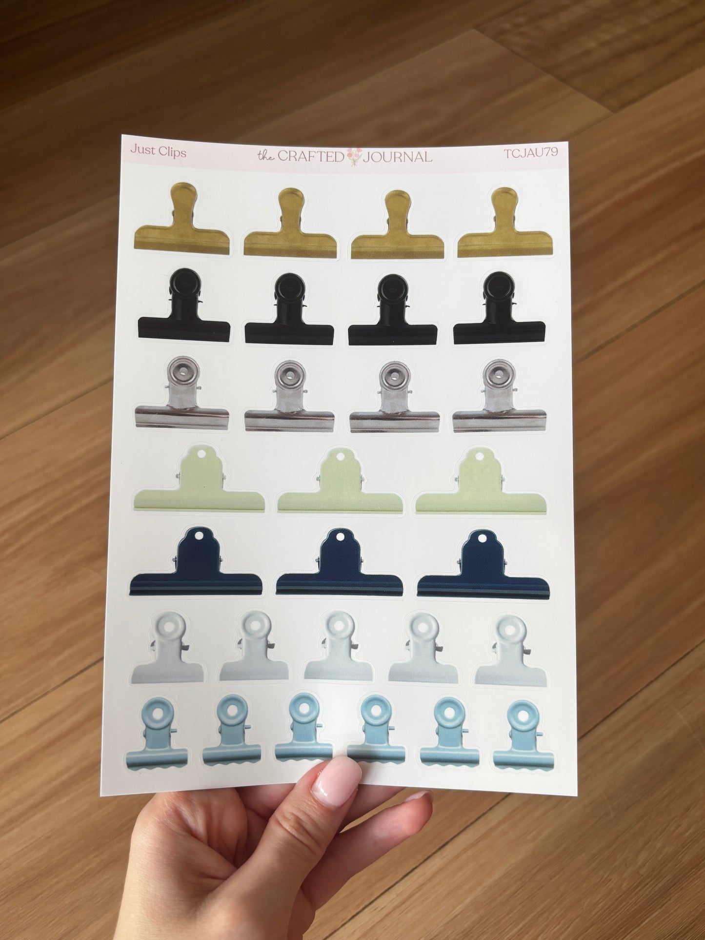 Just Clips Sticker Sheet