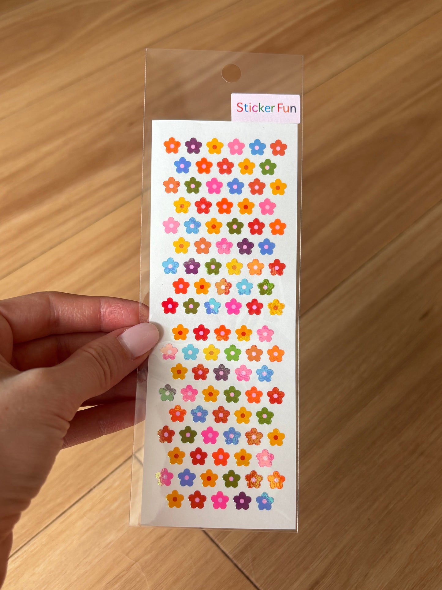 Sticker Fun Mini Aurora Flower Stickers