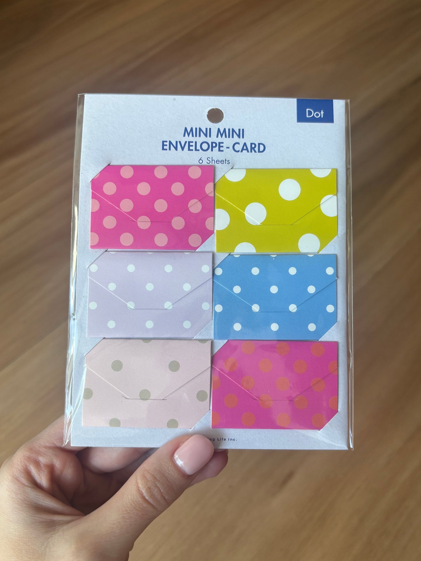 Mini Envelopes - Polka Dot Edition