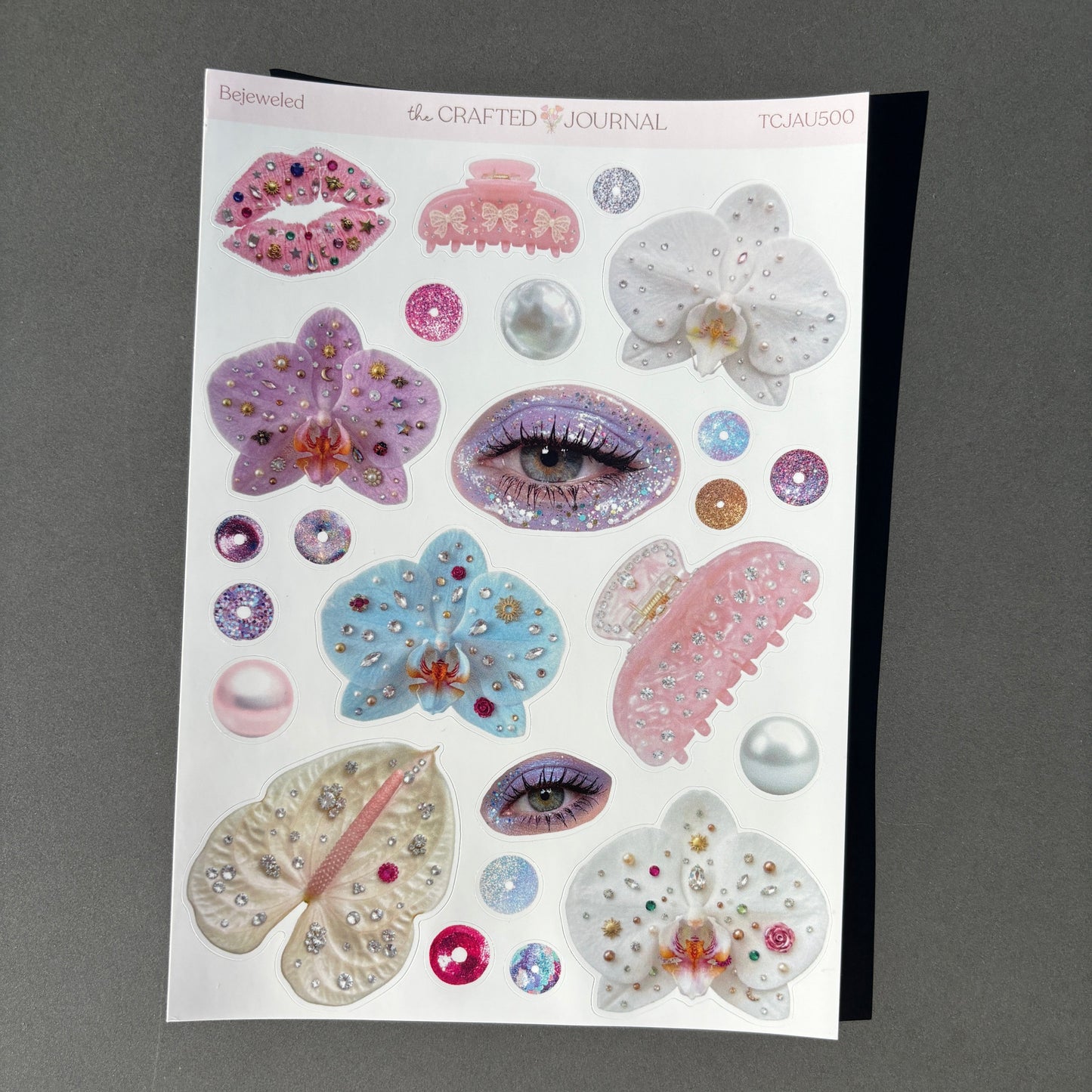 Bejeweled Sticker Sheet