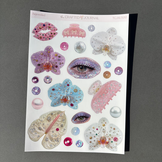 Bejeweled Sticker Sheet