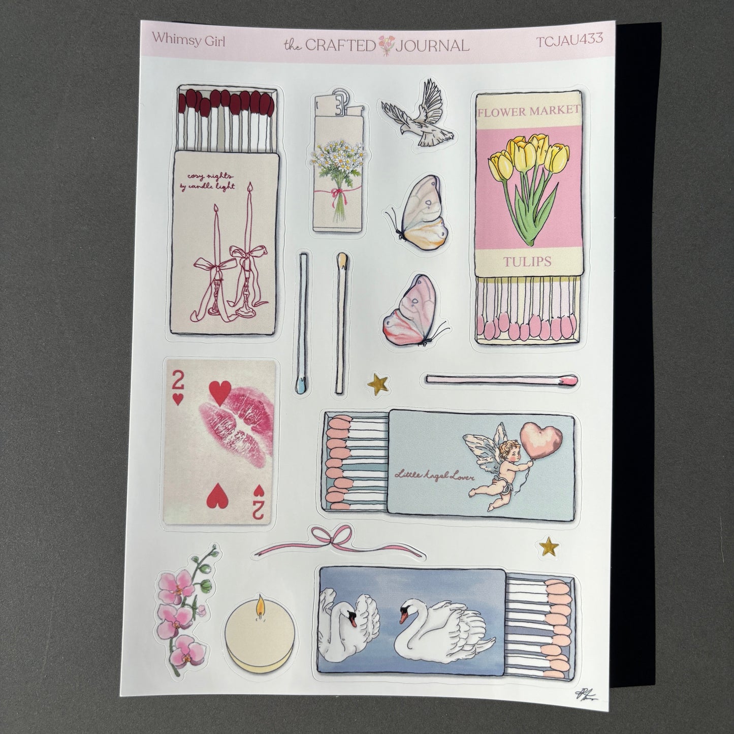 Whimsy Girl Sticker Sheet