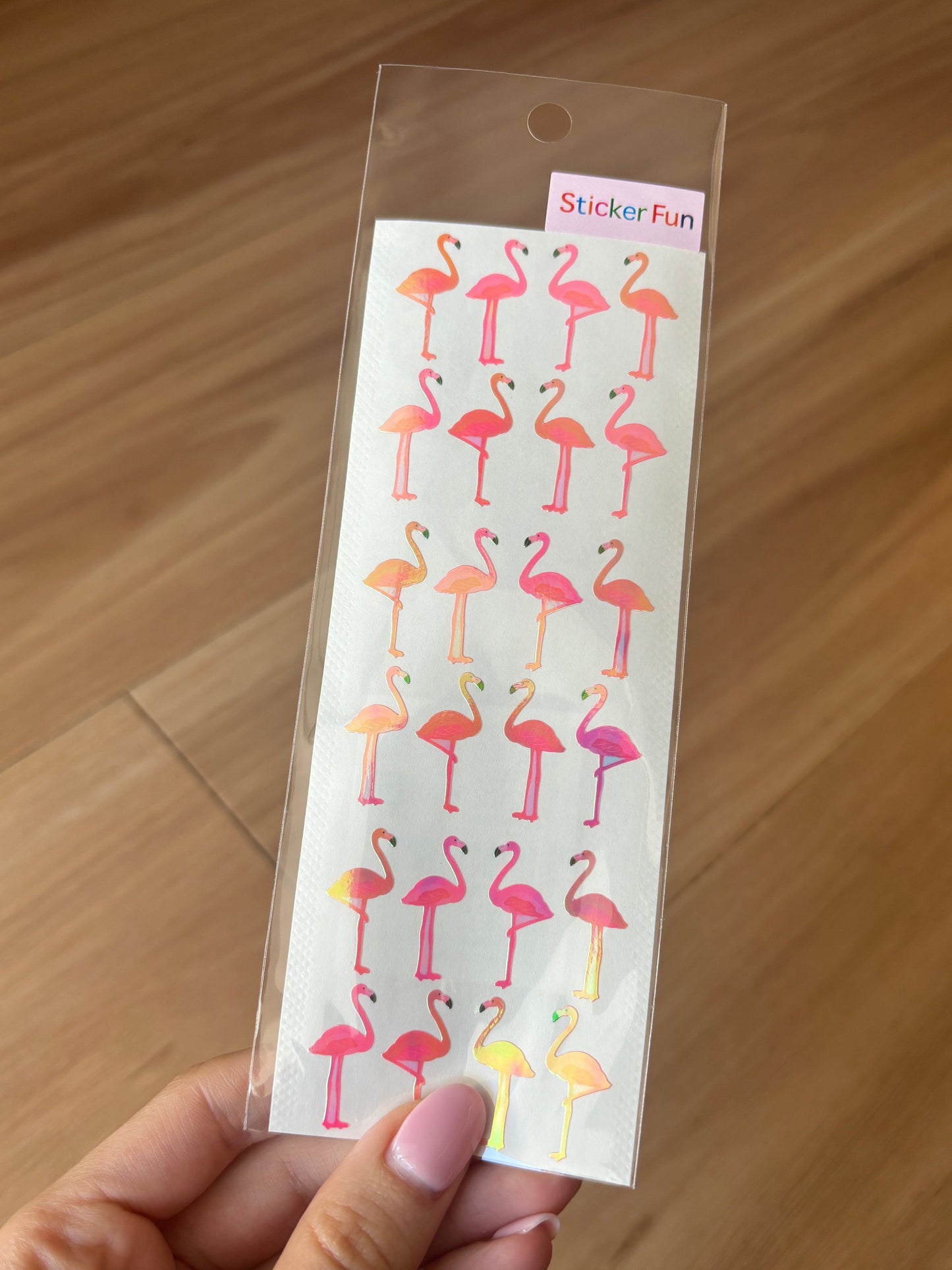 Sticker Fun Aurora Flamingo Stickers