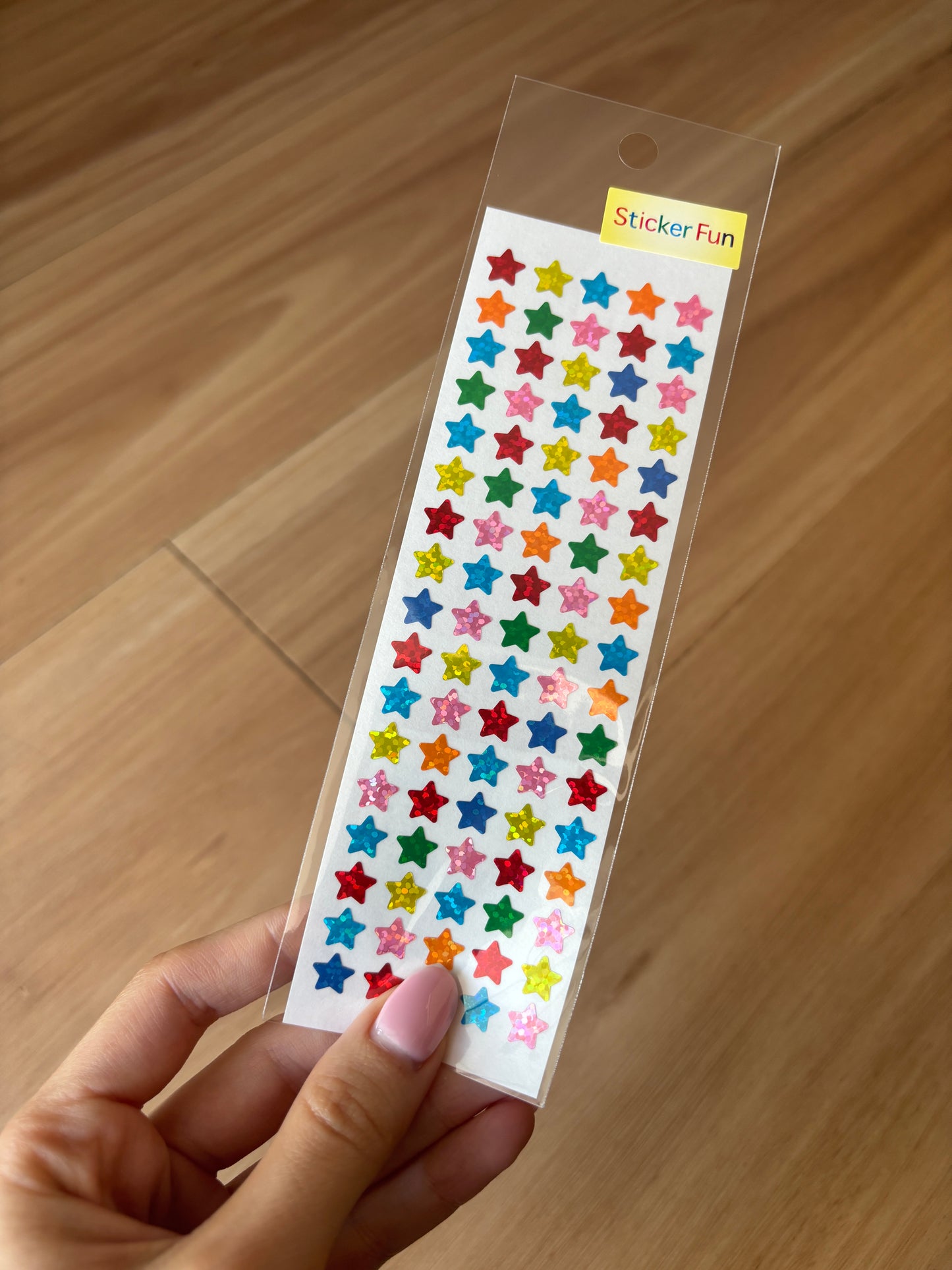 Sticker Fun Multi-Coloured Star Stickers